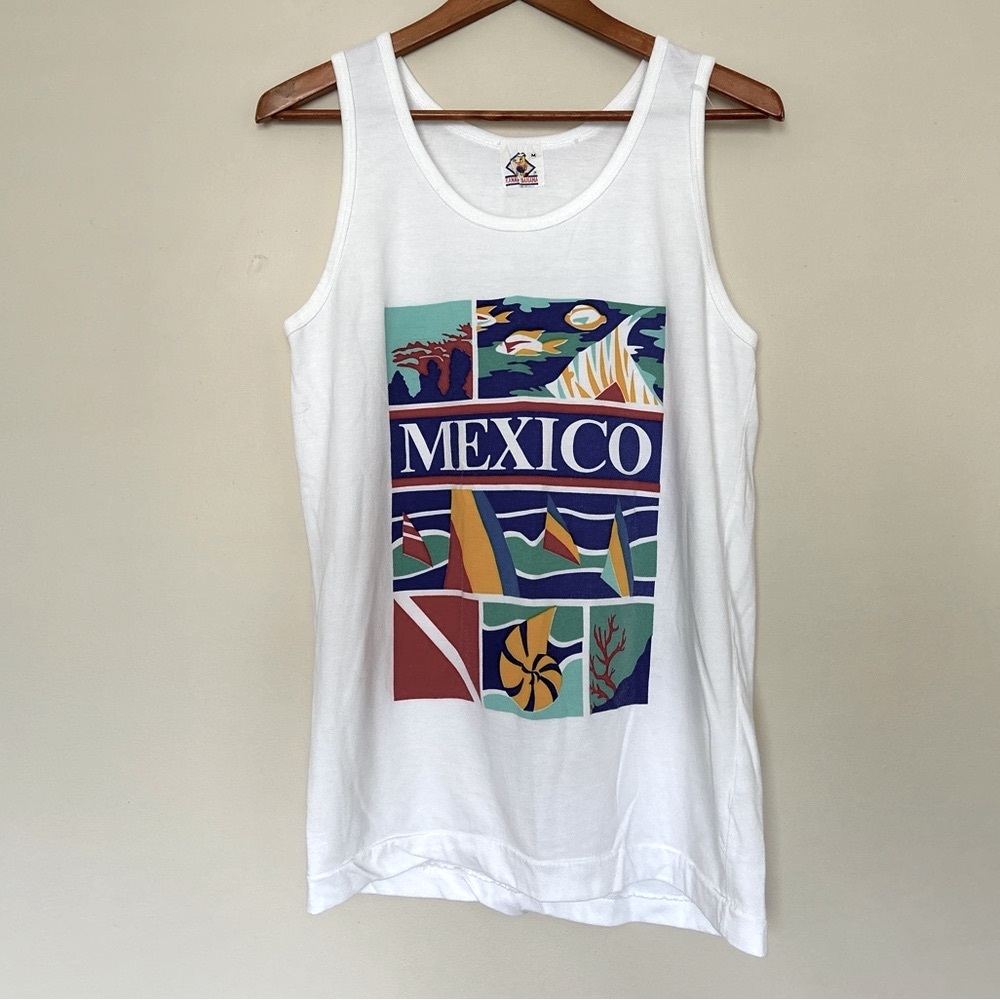 VTG 80's Kanan Banana Mexico Size M Tank Top!
